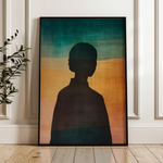 Portrait 083 Canvas Art 90 x 60 cm / Stretched on hidden frame