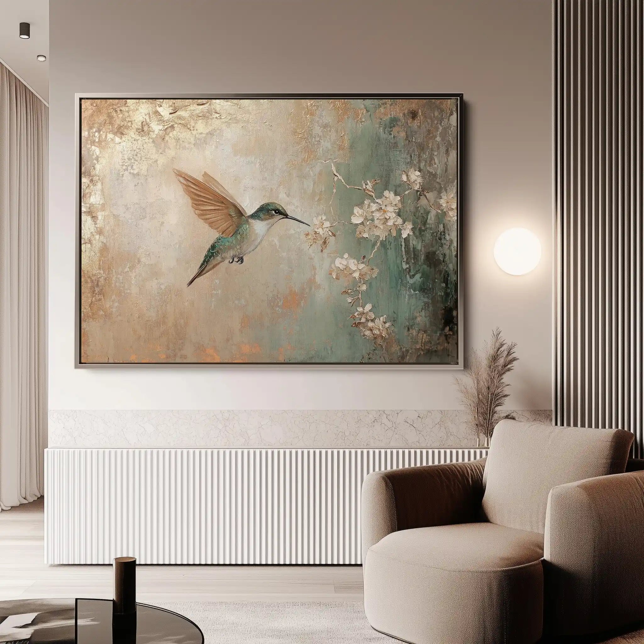 Animals 084 Canvas Art 90 x 60 cm / Stretched on hidden frame