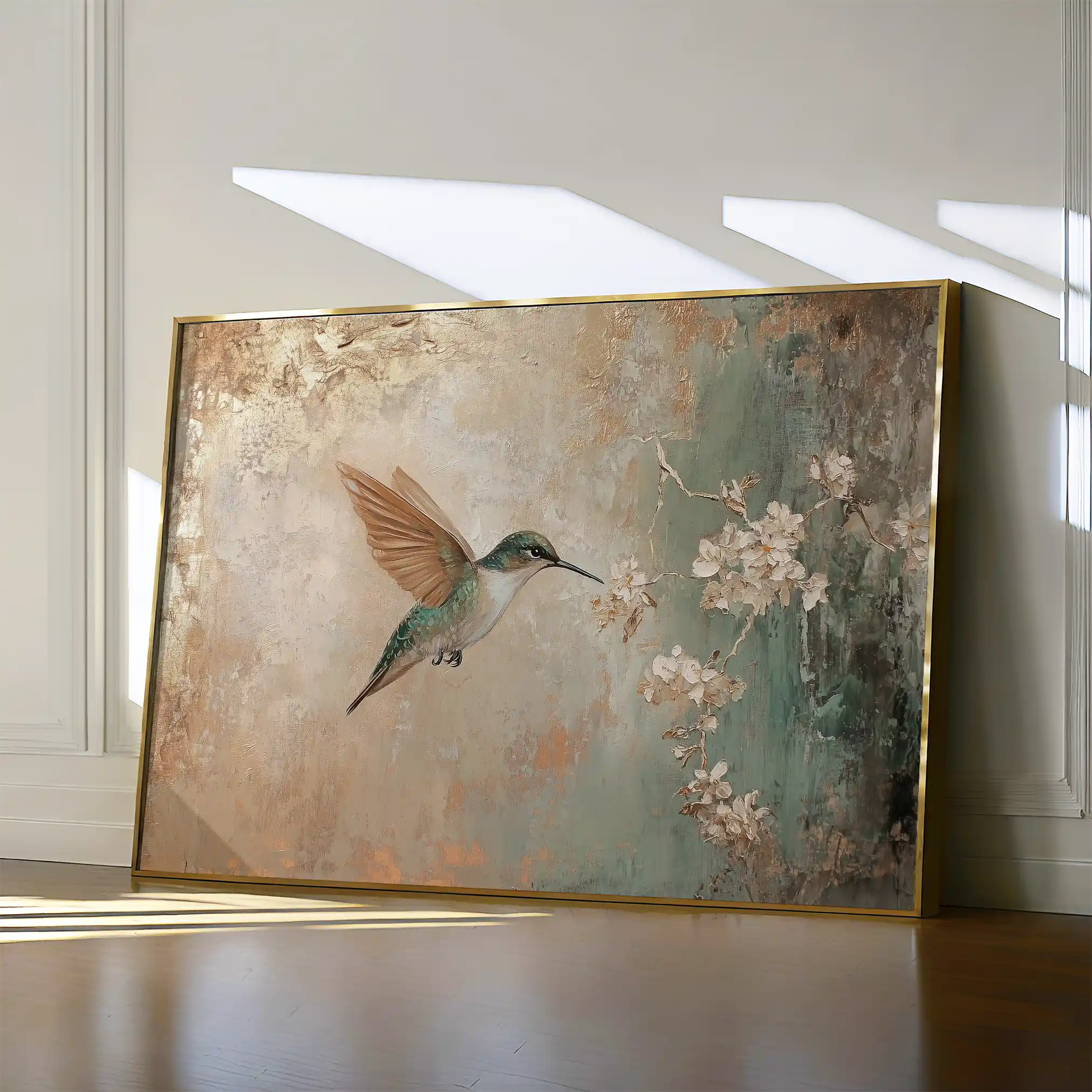 Animals 084 Canvas Art 90 x 60 cm / Stretched on hidden frame