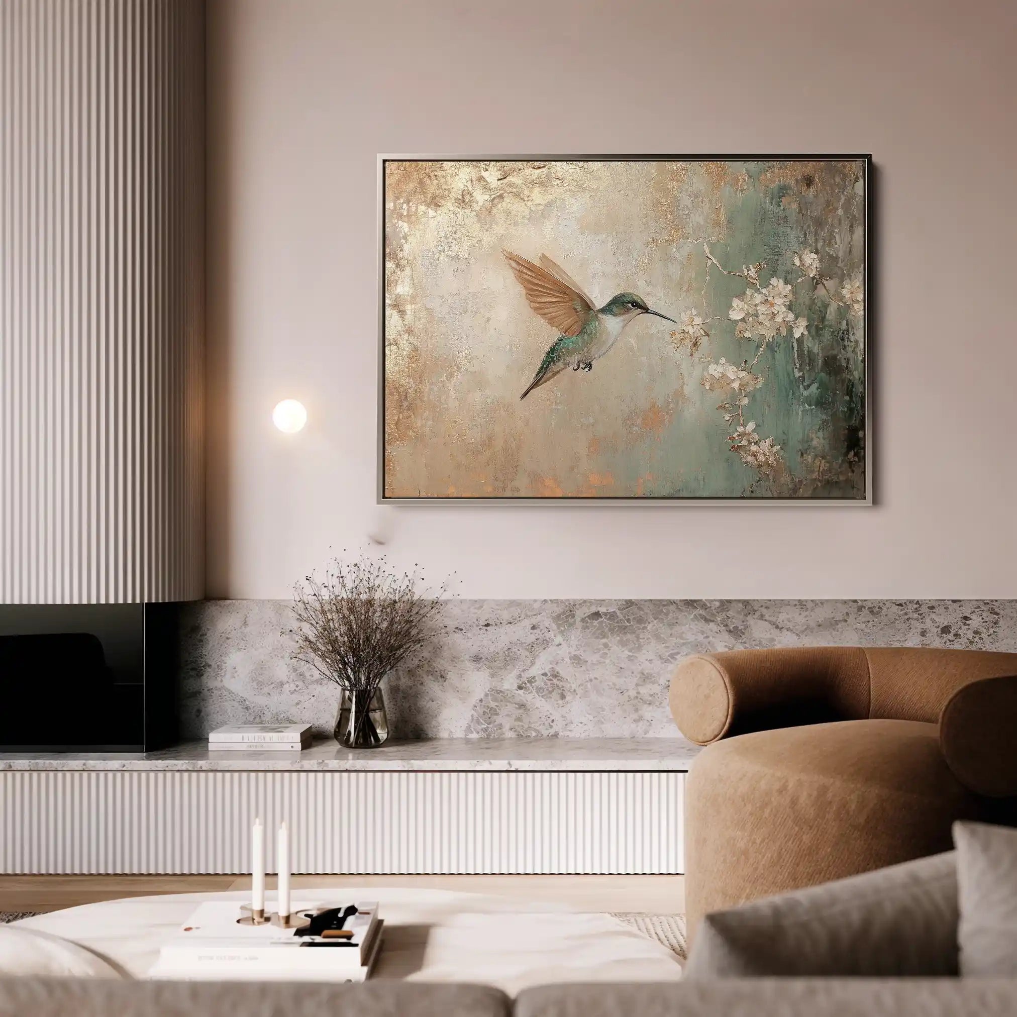 Animals 084 Canvas Art 90 x 60 cm / Stretched on hidden frame