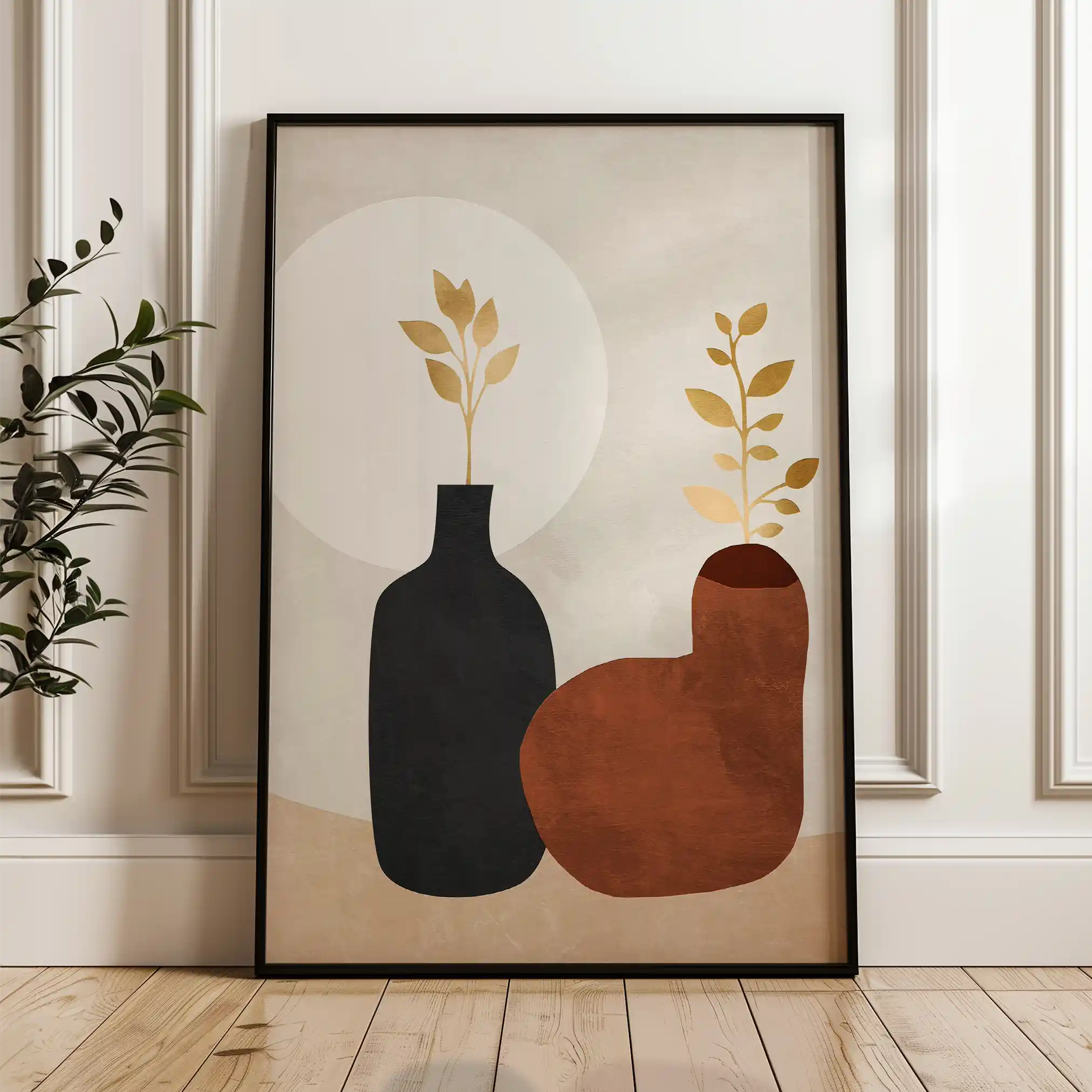 Boho 084 Canvas Art 90 x 60 cm / Stretched on hidden frame