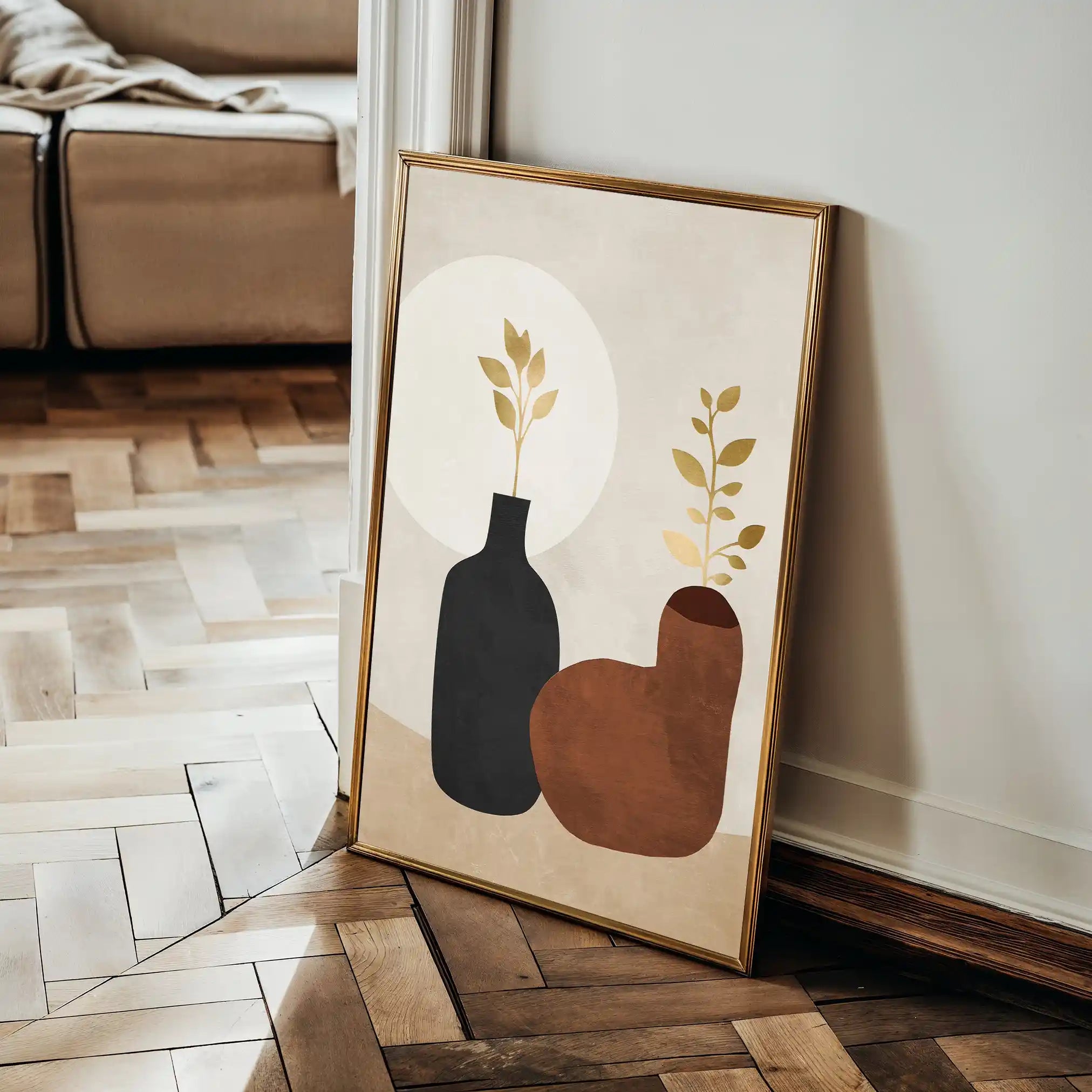 Boho 084 Canvas Art 90 x 60 cm / Stretched on hidden frame