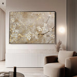 Floral Canvas Wall Art WAD084-F 90 x 60 cm / Stretched on hidden frame