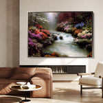 Landscape 084 Canvas Art 90 x 60 cm / Stretched on hidden frame