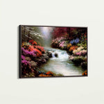 Landscape 084 Canvas Art 90 x 60 cm / Stretched on hidden frame