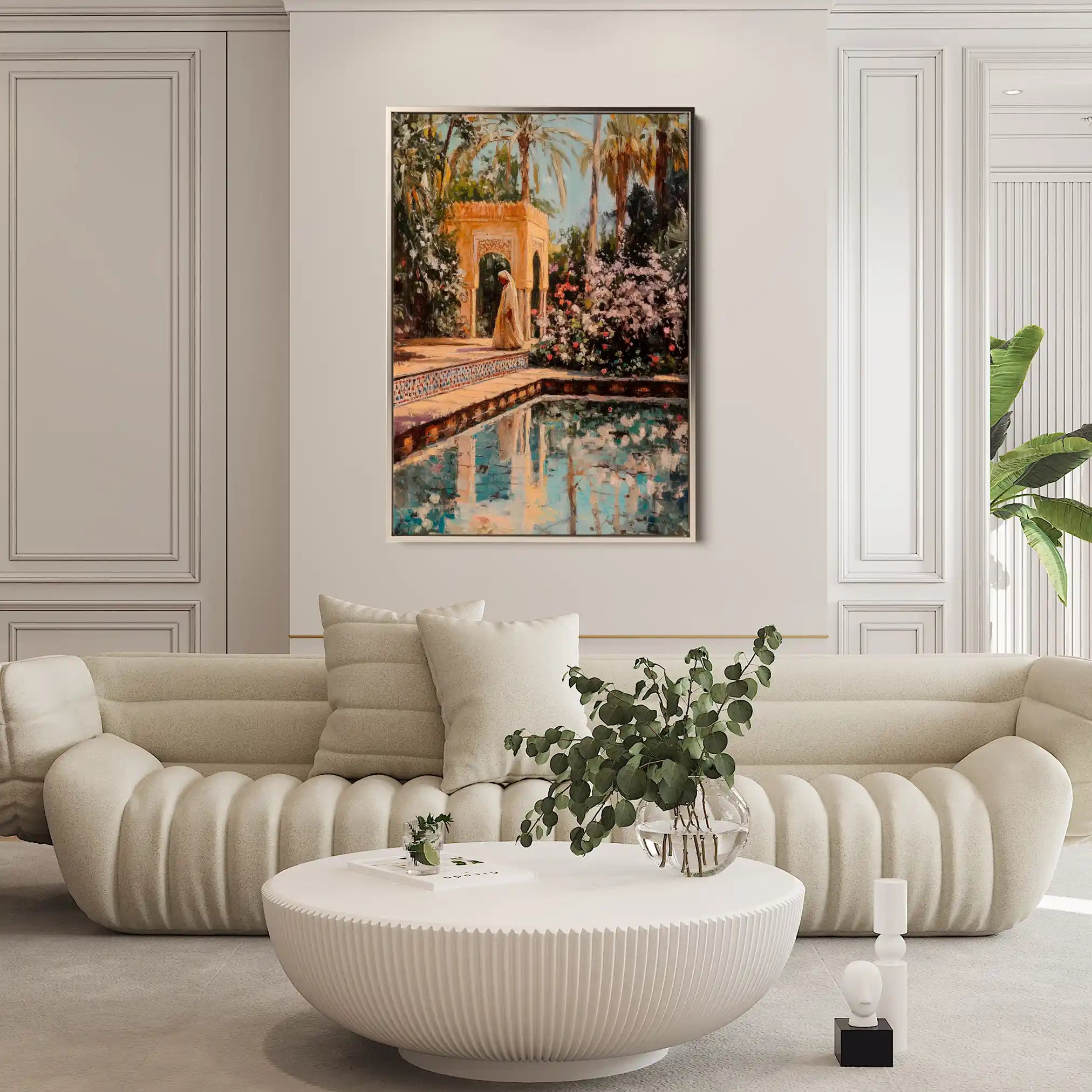 Orientalist 084 Canvas Art 90 x 60 cm / Stretched on hidden frame