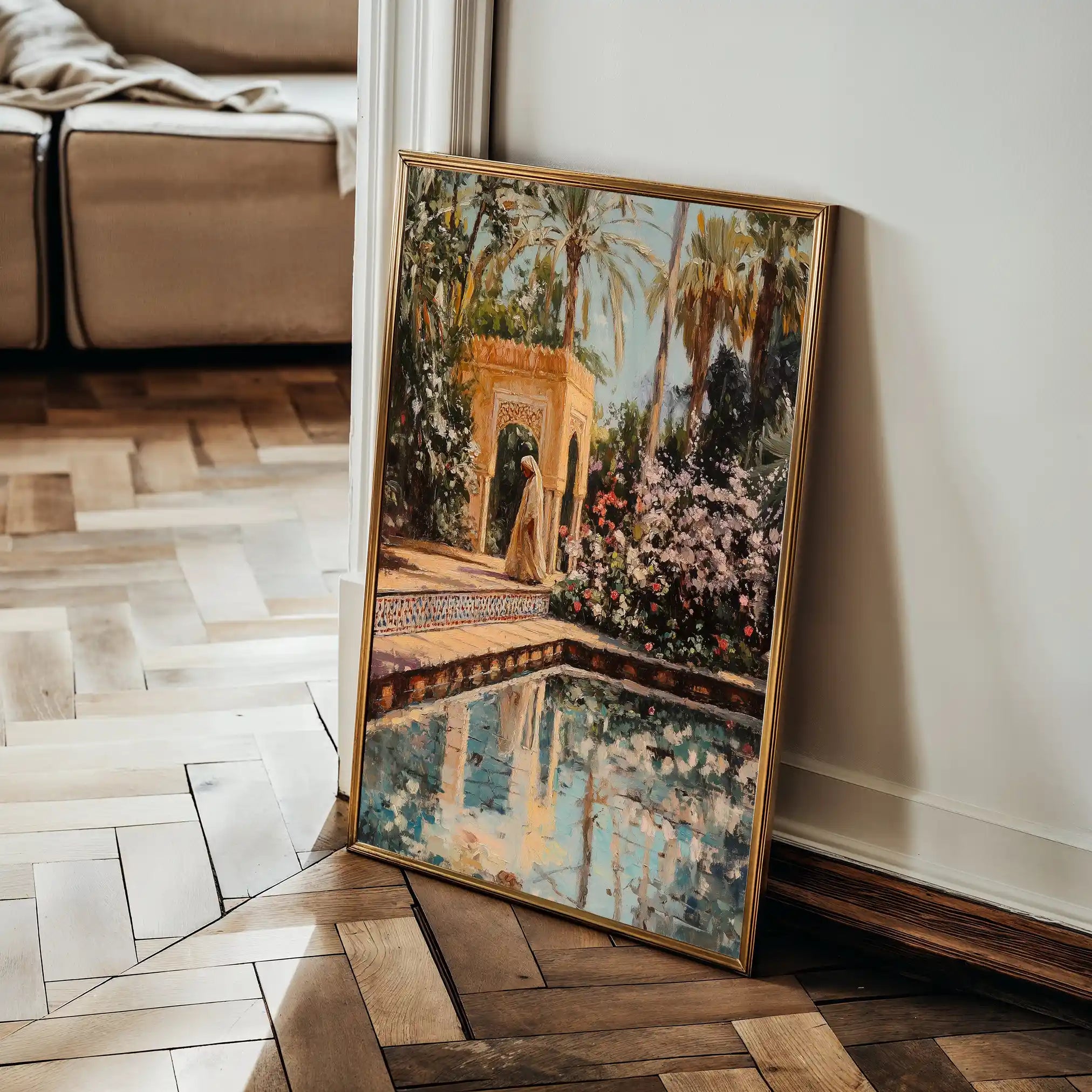 Orientalist 084 Canvas Art 90 x 60 cm / Stretched on hidden frame