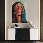 Portrait 084 Canvas Art 90 x 60 cm / Stretched on hidden frame