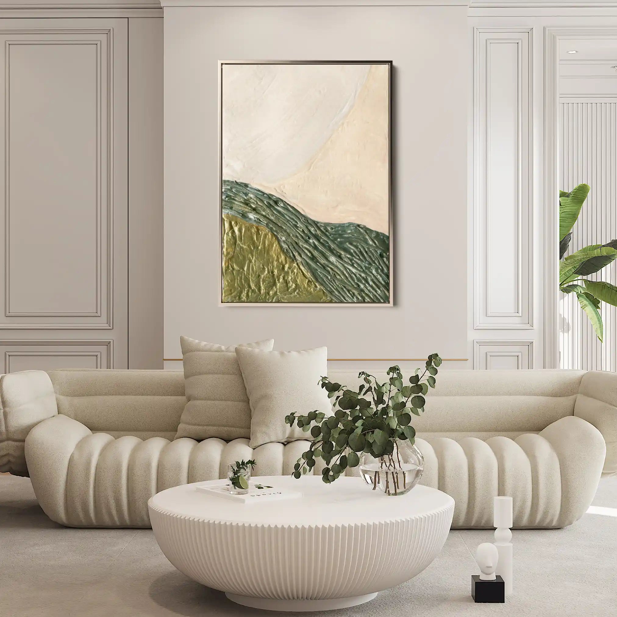 Abstract 085 Canvas Art 60 x 40 cm / Stretched on hidden frame