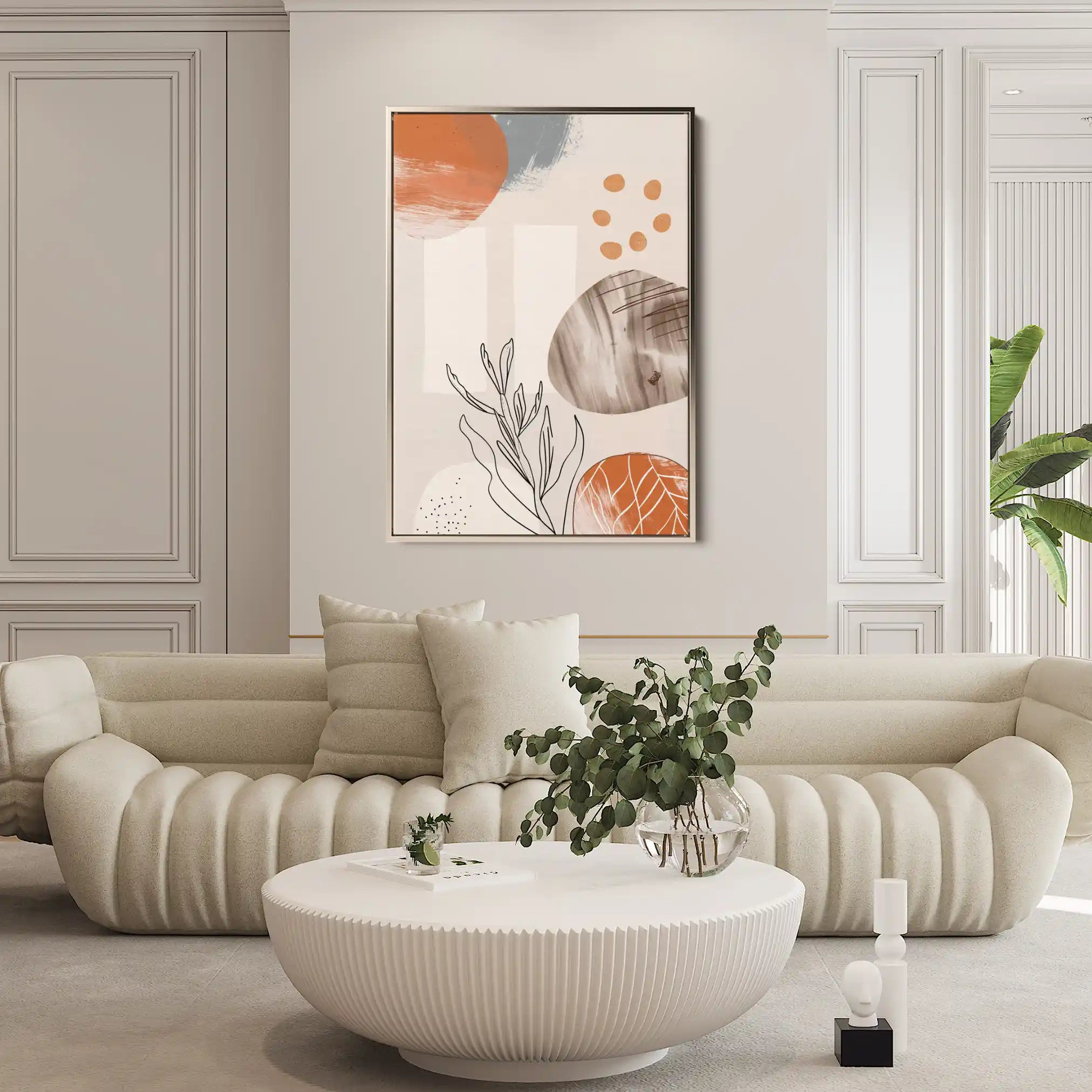 Boho 085 Canvas Art 90 x 60 cm / Stretched on hidden frame