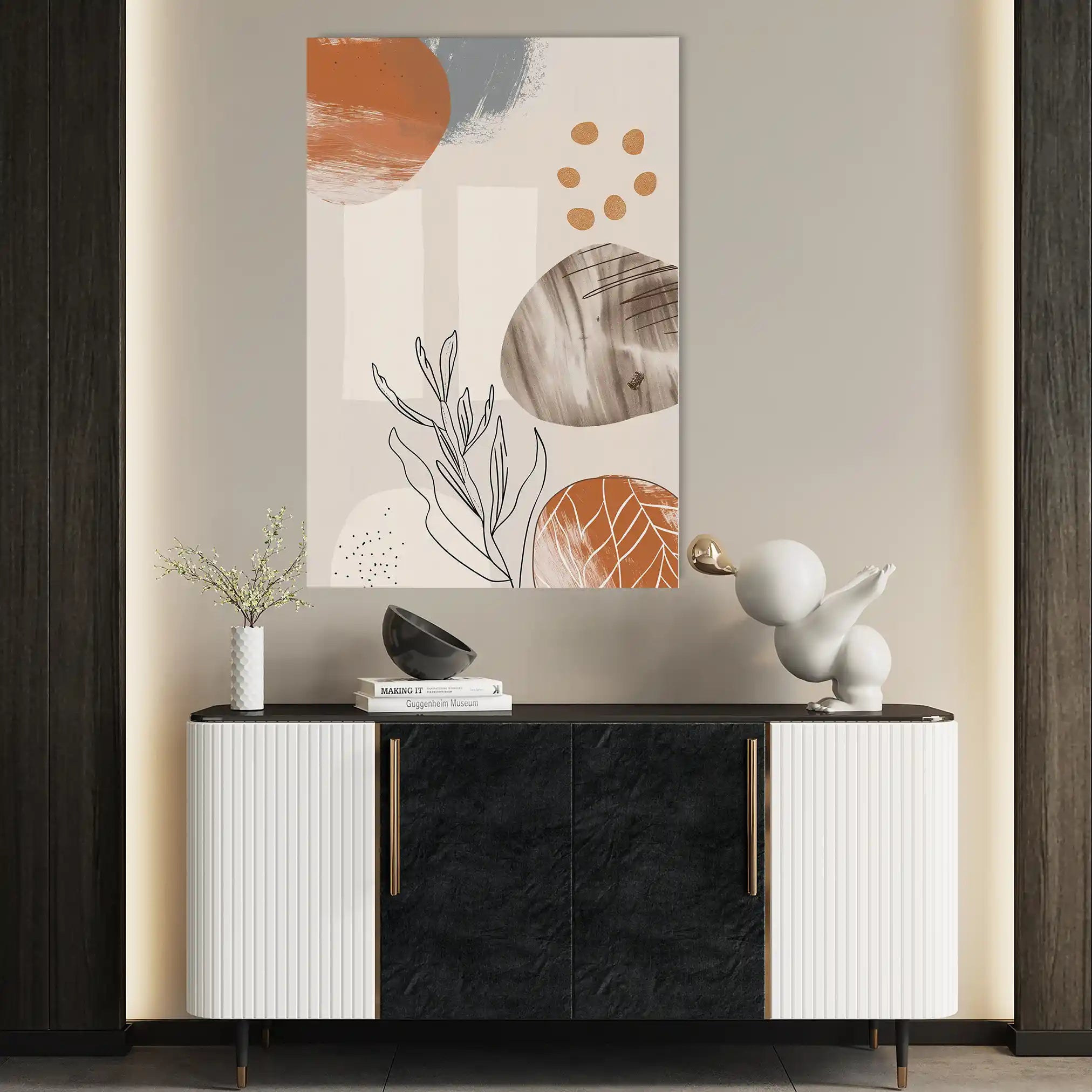 Boho 085 Canvas Art 90 x 60 cm / Stretched on hidden frame