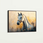 Horses 085 Canvas Art 90 x 60 cm / Stretched on hidden frame