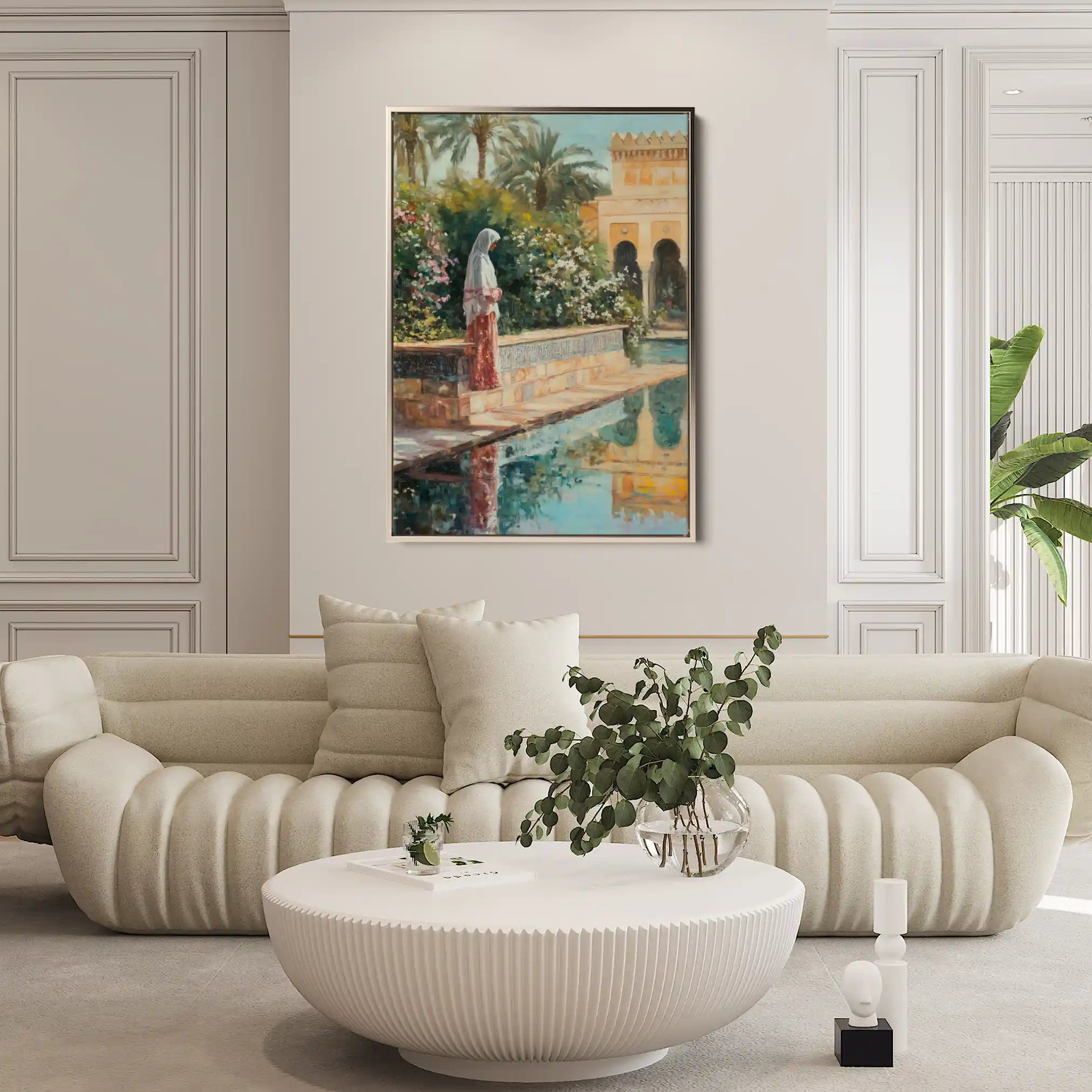 Orientalist 085 Canvas Art 90 x 60 cm / Stretched on hidden frame