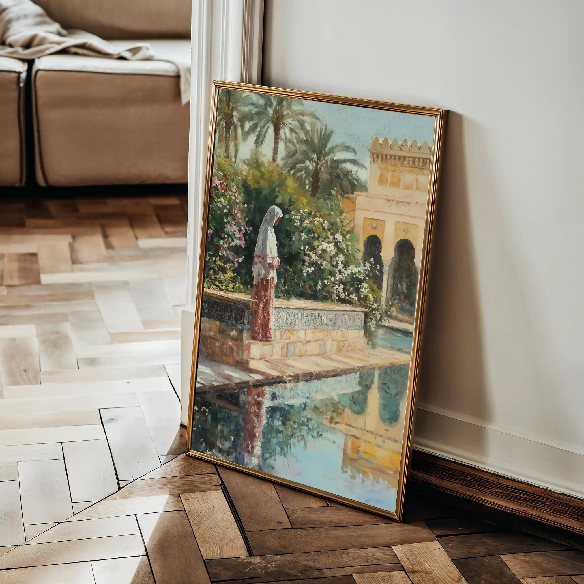 Orientalist 085 Canvas Art 90 x 60 cm / Stretched on hidden frame