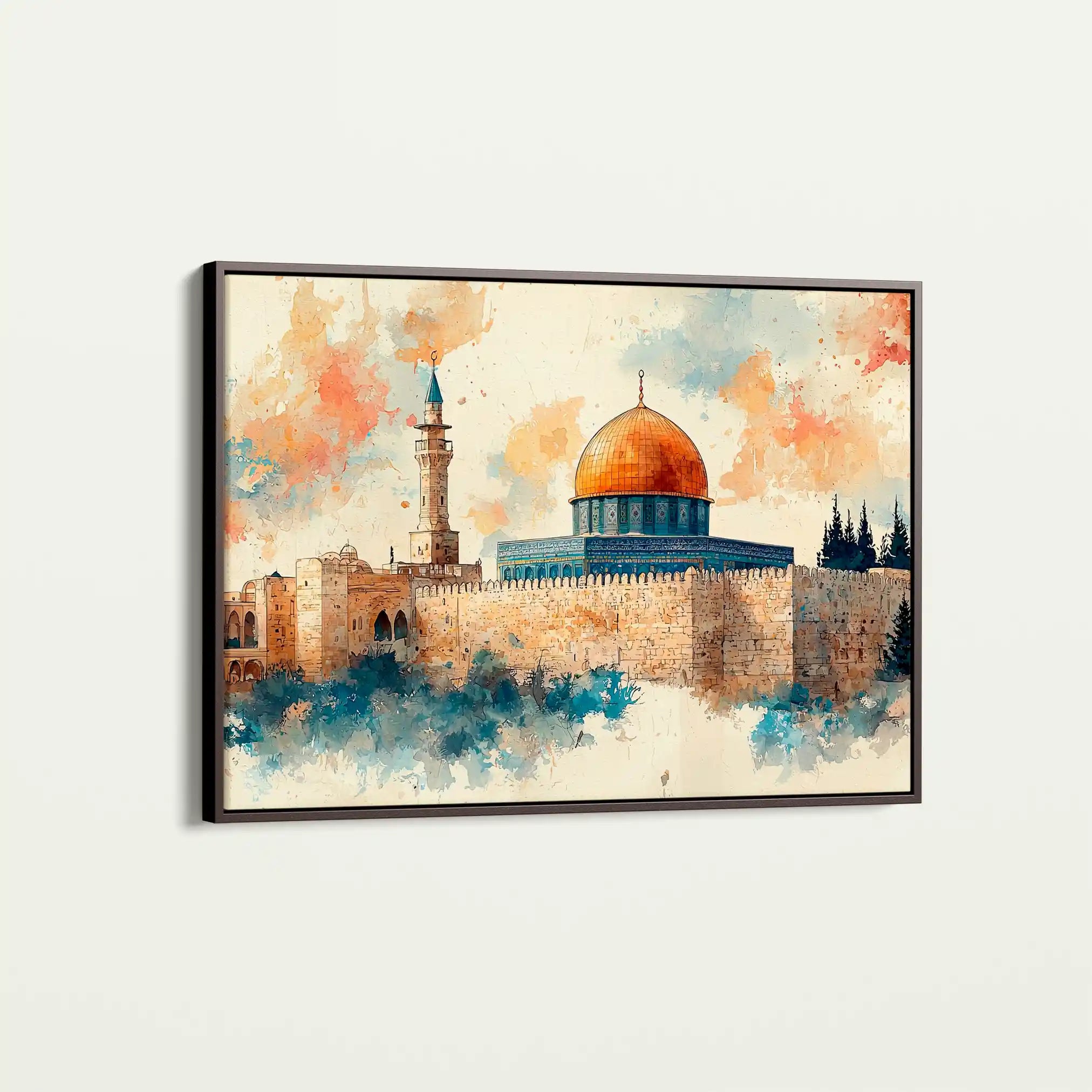 Palestine 085 Canvas Art 90 x 60 cm / Stretched on hidden frame