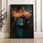 Portrait 085 Canvas Art 90 x 60 cm / Stretched on hidden frame