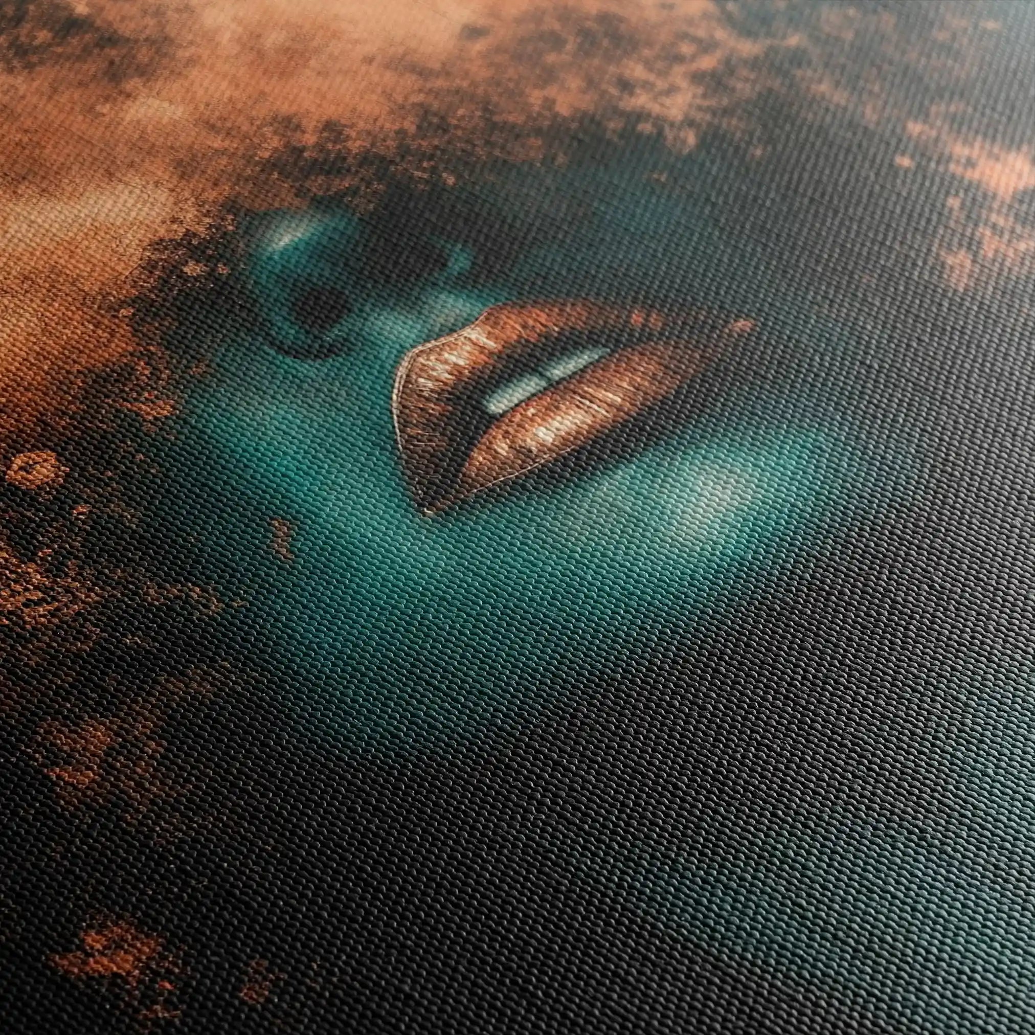 Portrait 085 Canvas Art 90 x 60 cm / Stretched on hidden frame