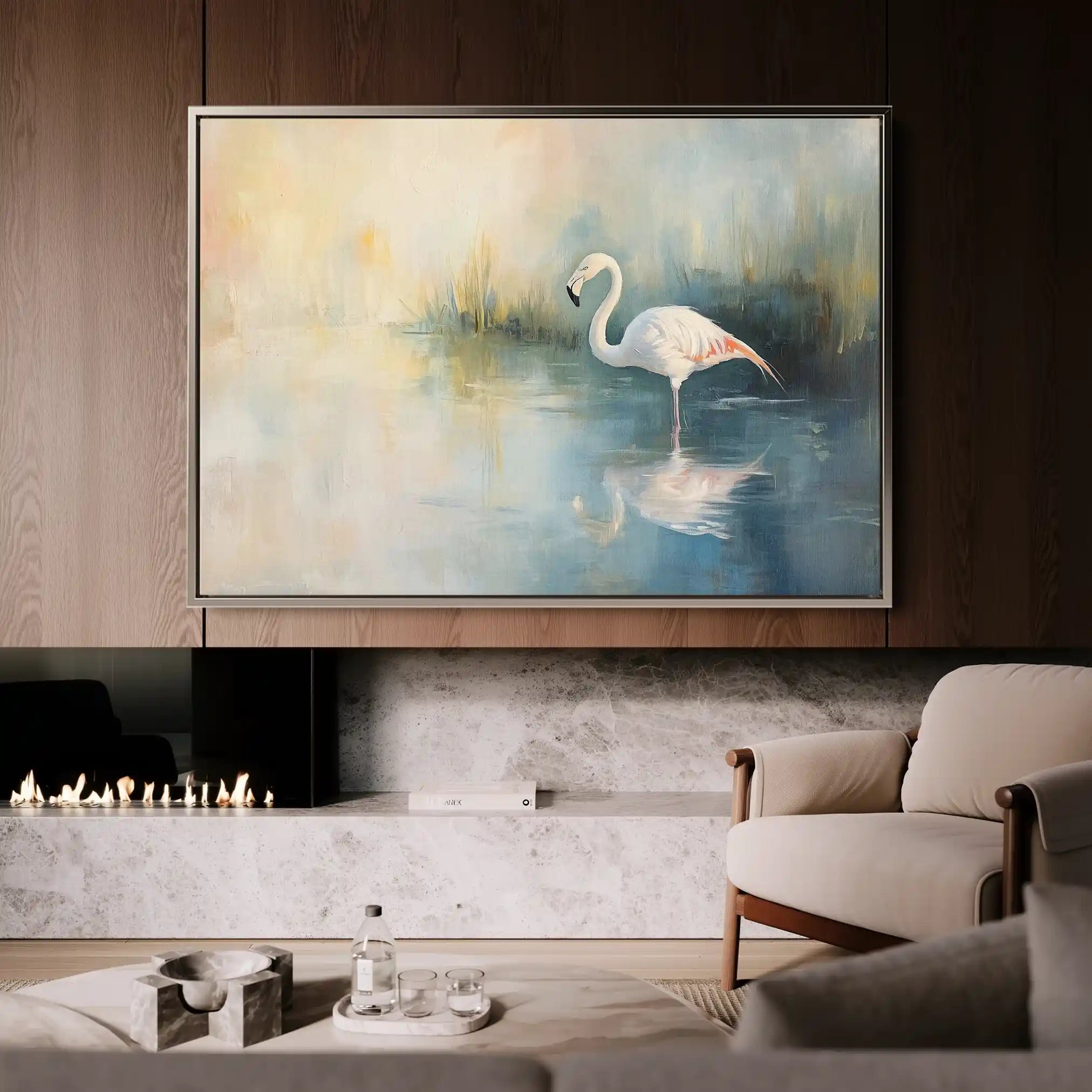 Animals 086 Canvas Art 90 x 60 cm / Stretched on hidden frame