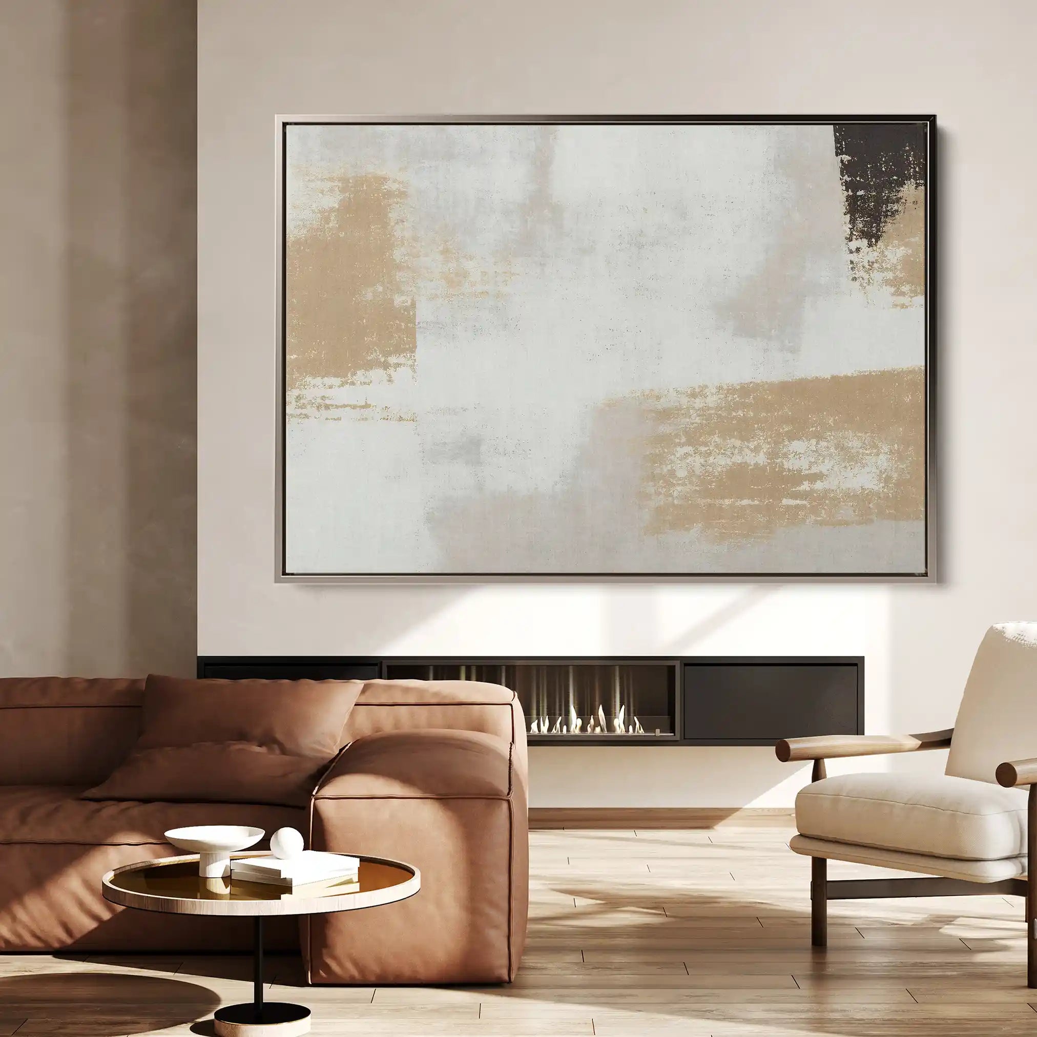 Abstract 086 Canvas Art 60 x 40 cm / Stretched on hidden frame