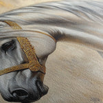 Horses 086 Canvas Art 90 x 60 cm / Stretched on hidden frame