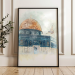 Palestine 086 Canvas Art 90 x 60 cm / Stretched on hidden frame