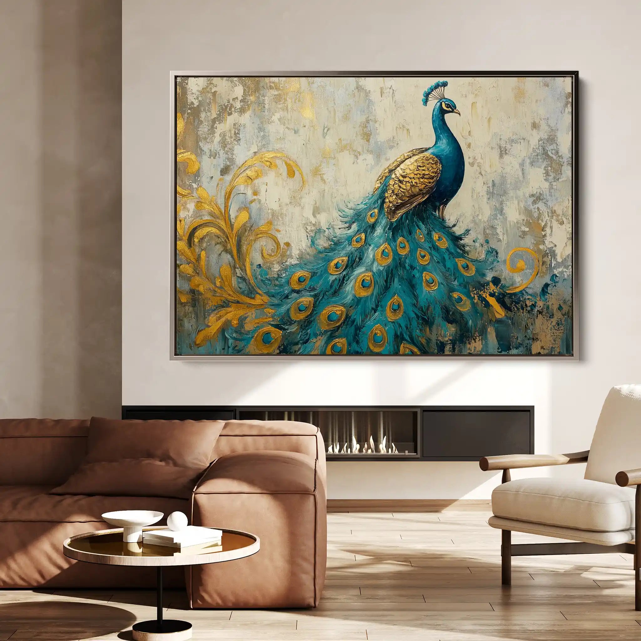 Animals 087 Canvas Art 90 x 60 cm / Stretched on hidden frame
