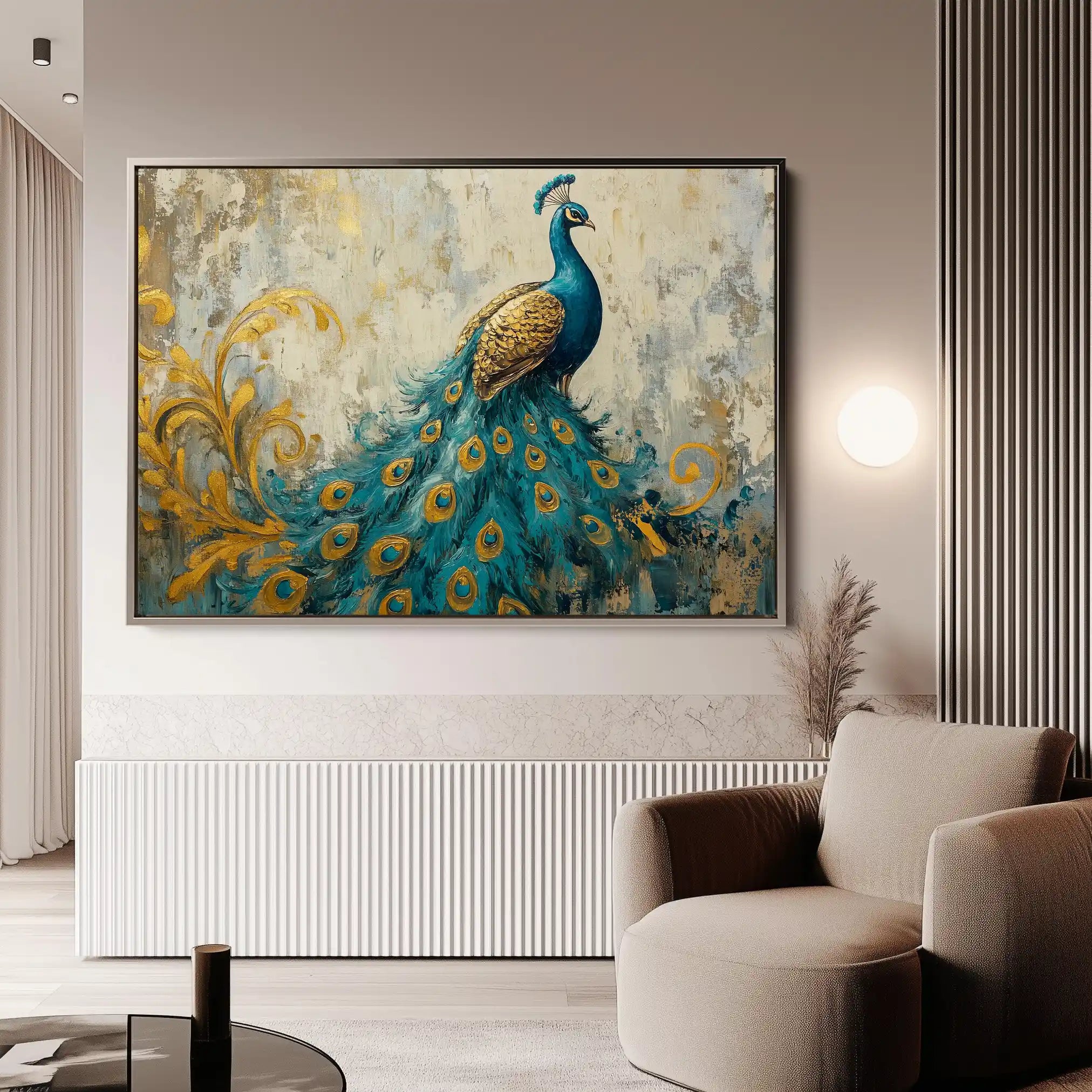 Animals 087 Canvas Art 90 x 60 cm / Stretched on hidden frame