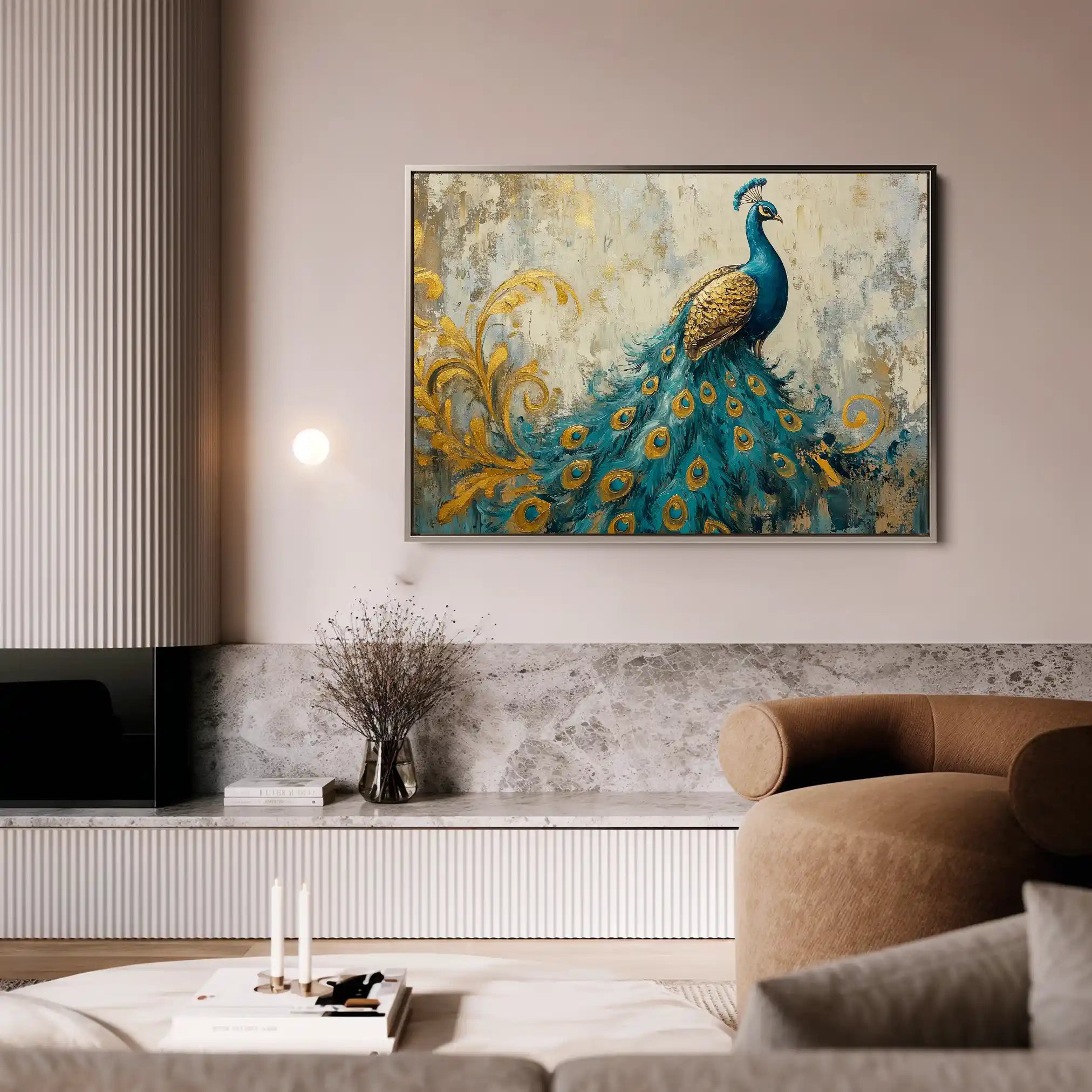 Animals 087 Canvas Art 90 x 60 cm / Stretched on hidden frame