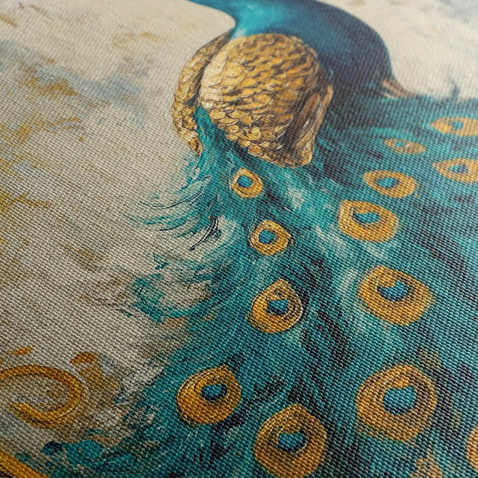 Animals 087 Canvas Art 90 x 60 cm / Stretched on hidden frame