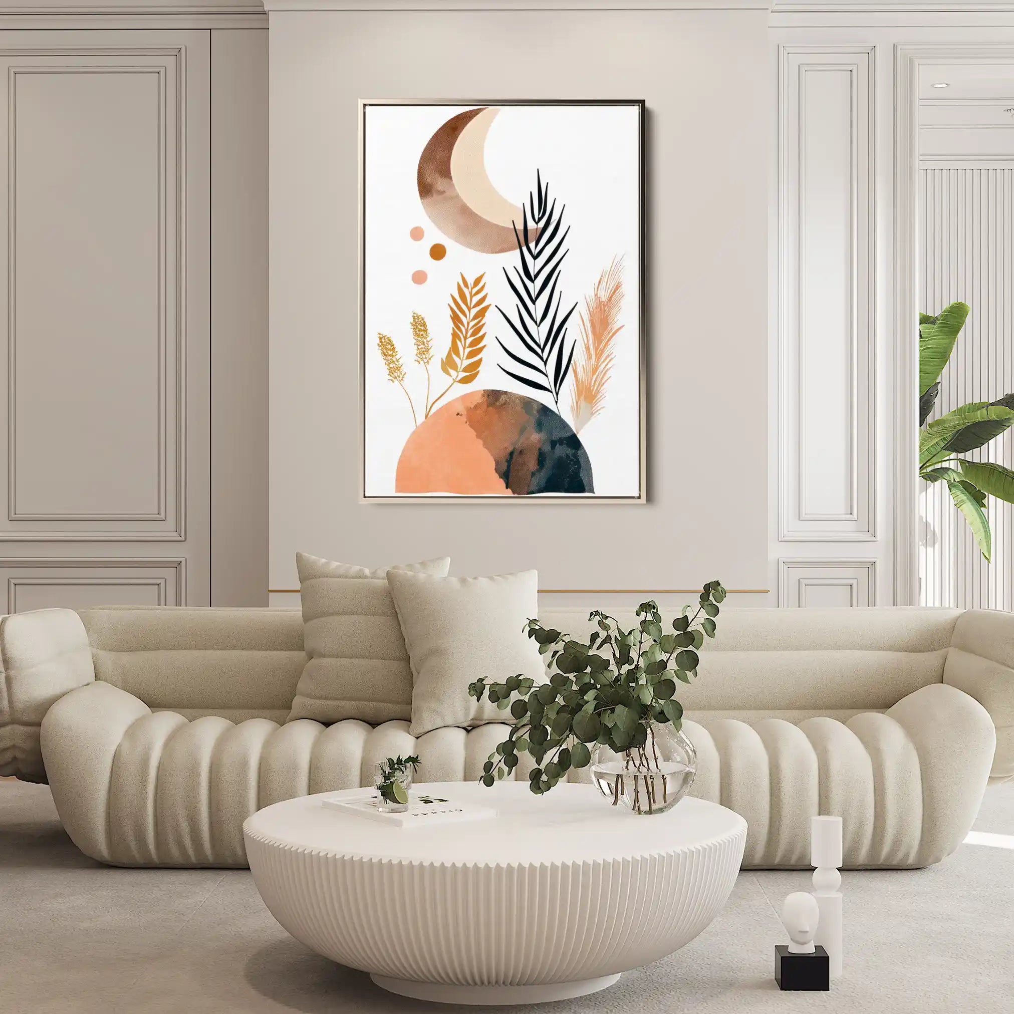 Boho 087 Canvas Art 90 x 60 cm / Stretched on hidden frame