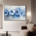 Floral Canvas Wall Art WAD087-F 90 x 60 cm / Stretched on hidden frame