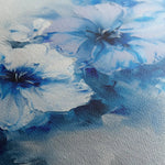 Floral Canvas Wall Art WAD087-F 90 x 60 cm / Stretched on hidden frame