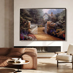 Landscape 087 Canvas Art 90 x 60 cm / Stretched on hidden frame