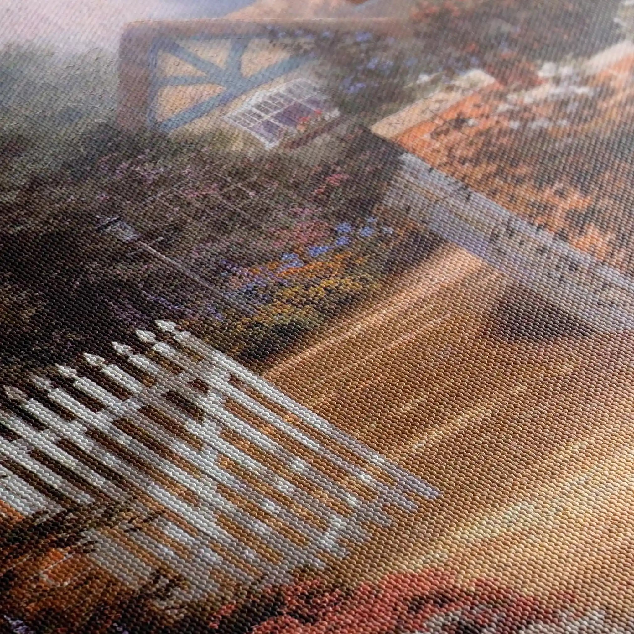 Landscape 087 Canvas Art 90 x 60 cm / Stretched on hidden frame