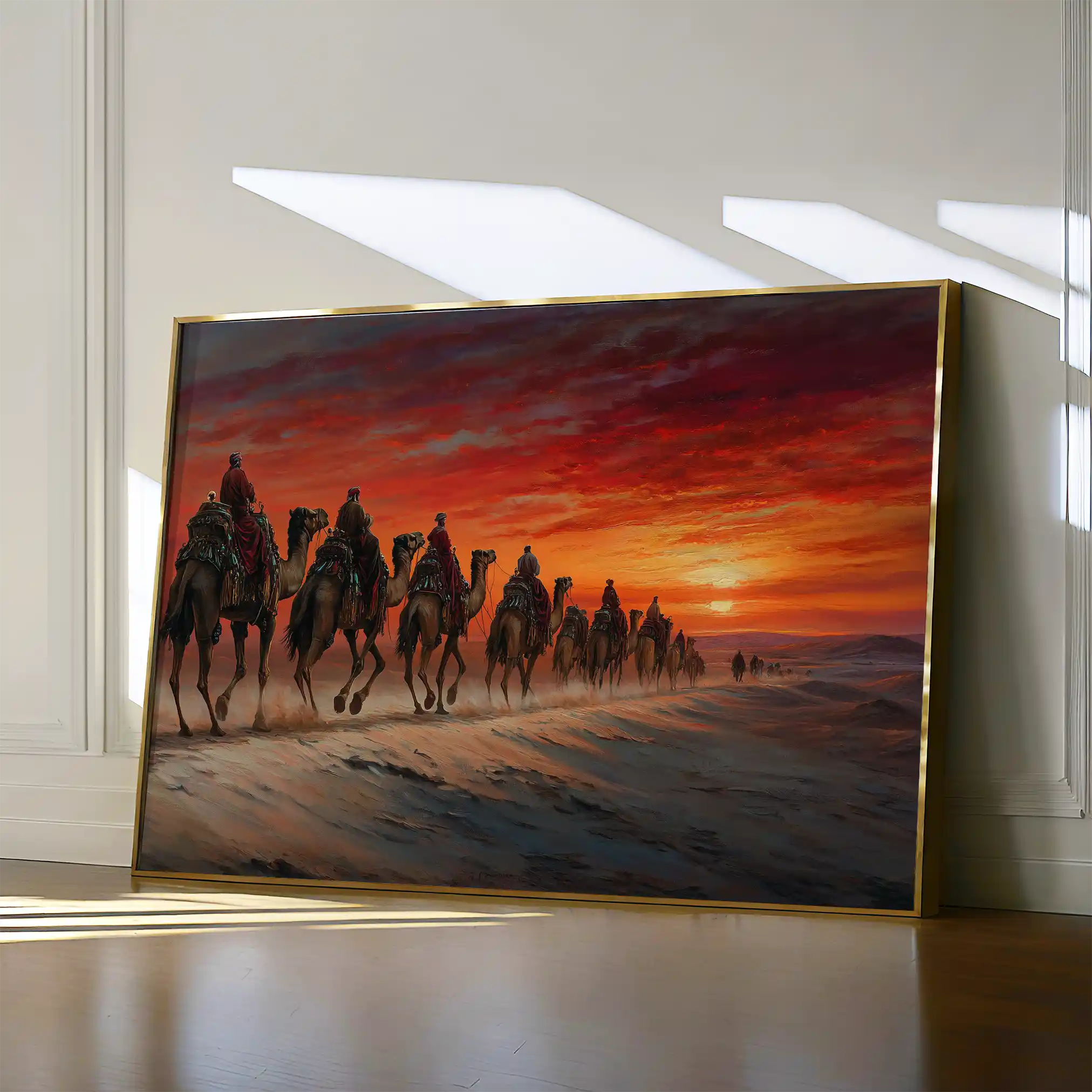Orientalist 087 Canvas Art 90 x 60 cm / Stretched on hidden frame