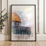 Palestine 087 Canvas Art 90 x 60 cm / Stretched on hidden frame