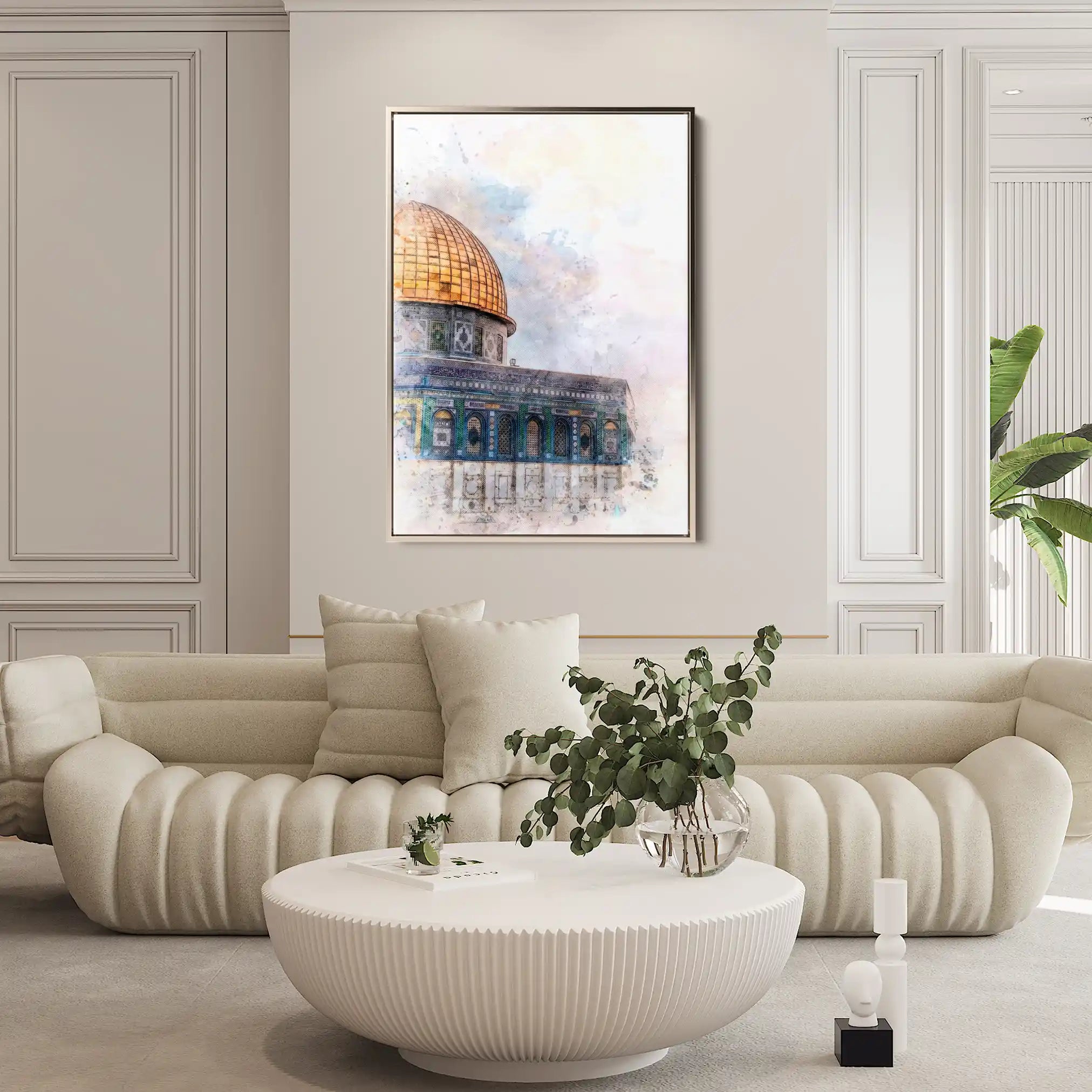 Palestine 087 Canvas Art 90 x 60 cm / Stretched on hidden frame