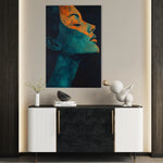 Portrait 087 Canvas Art 90 x 60 cm / Stretched on hidden frame