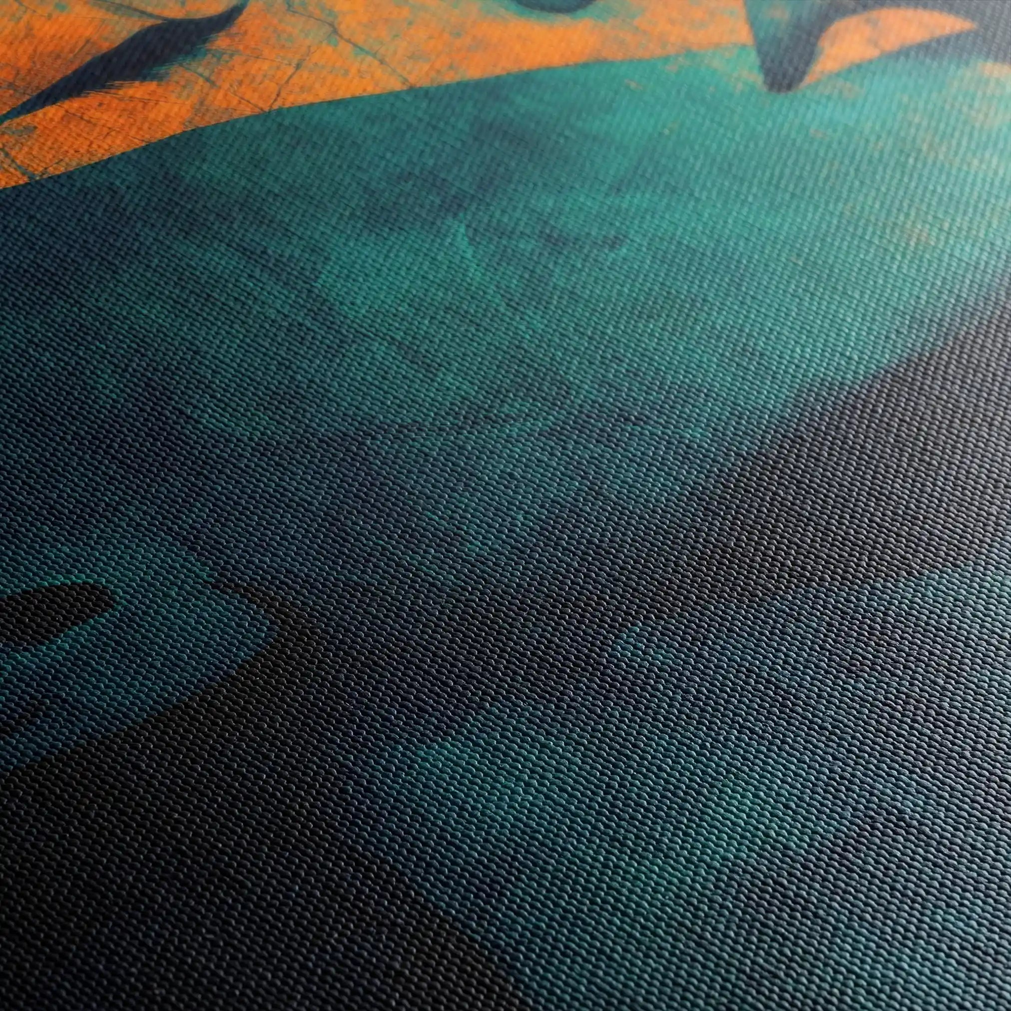 Portrait 087 Canvas Art 90 x 60 cm / Stretched on hidden frame