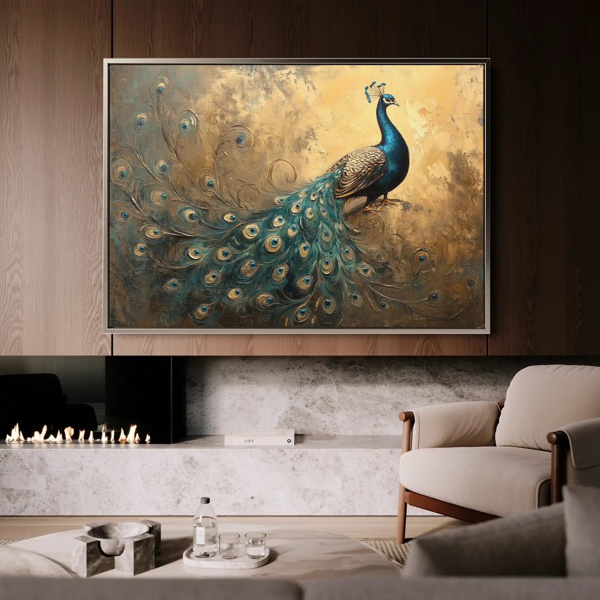 Animals 088 Canvas Art 90 x 60 cm / Stretched on hidden frame