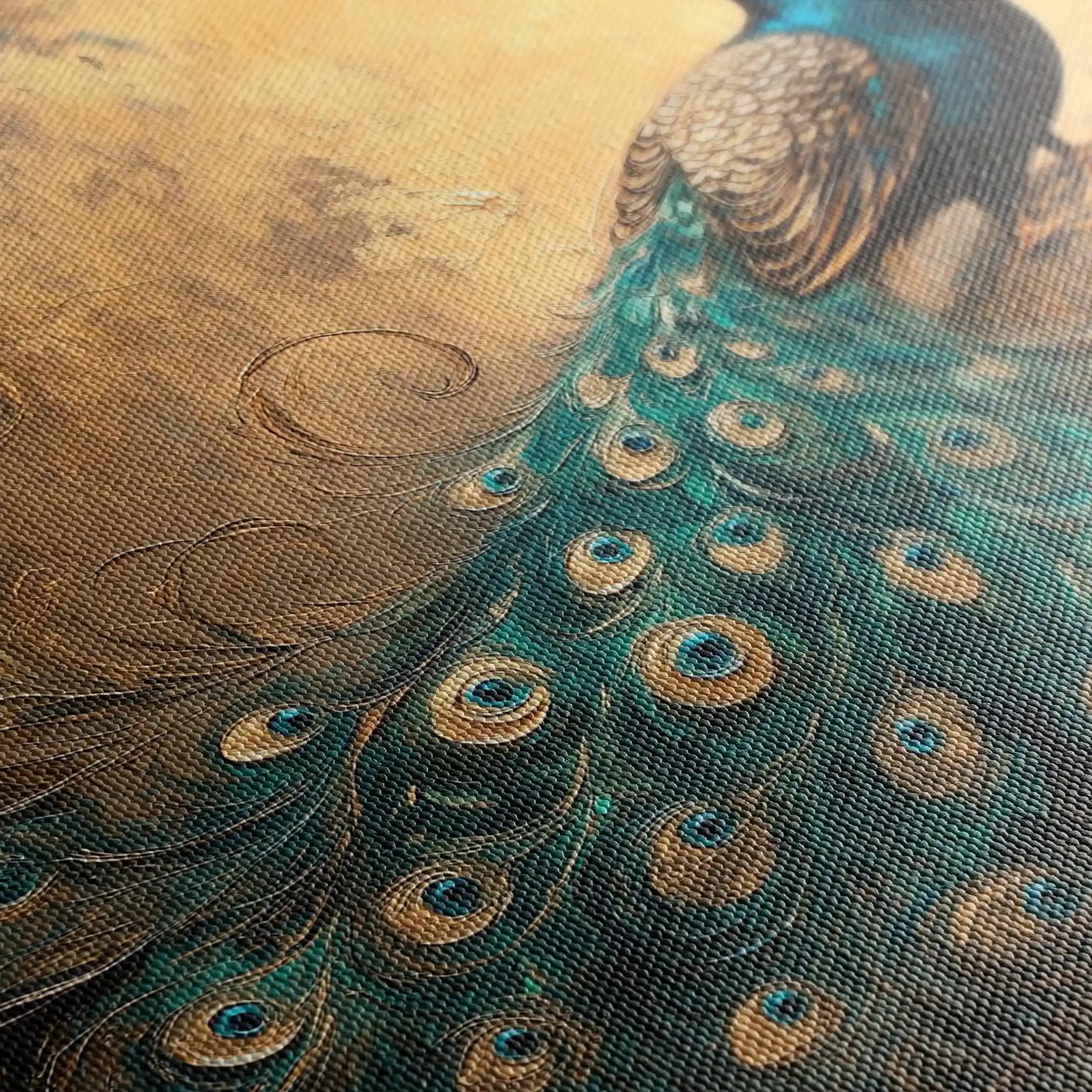 Animals 088 Canvas Art 90 x 60 cm / Stretched on hidden frame