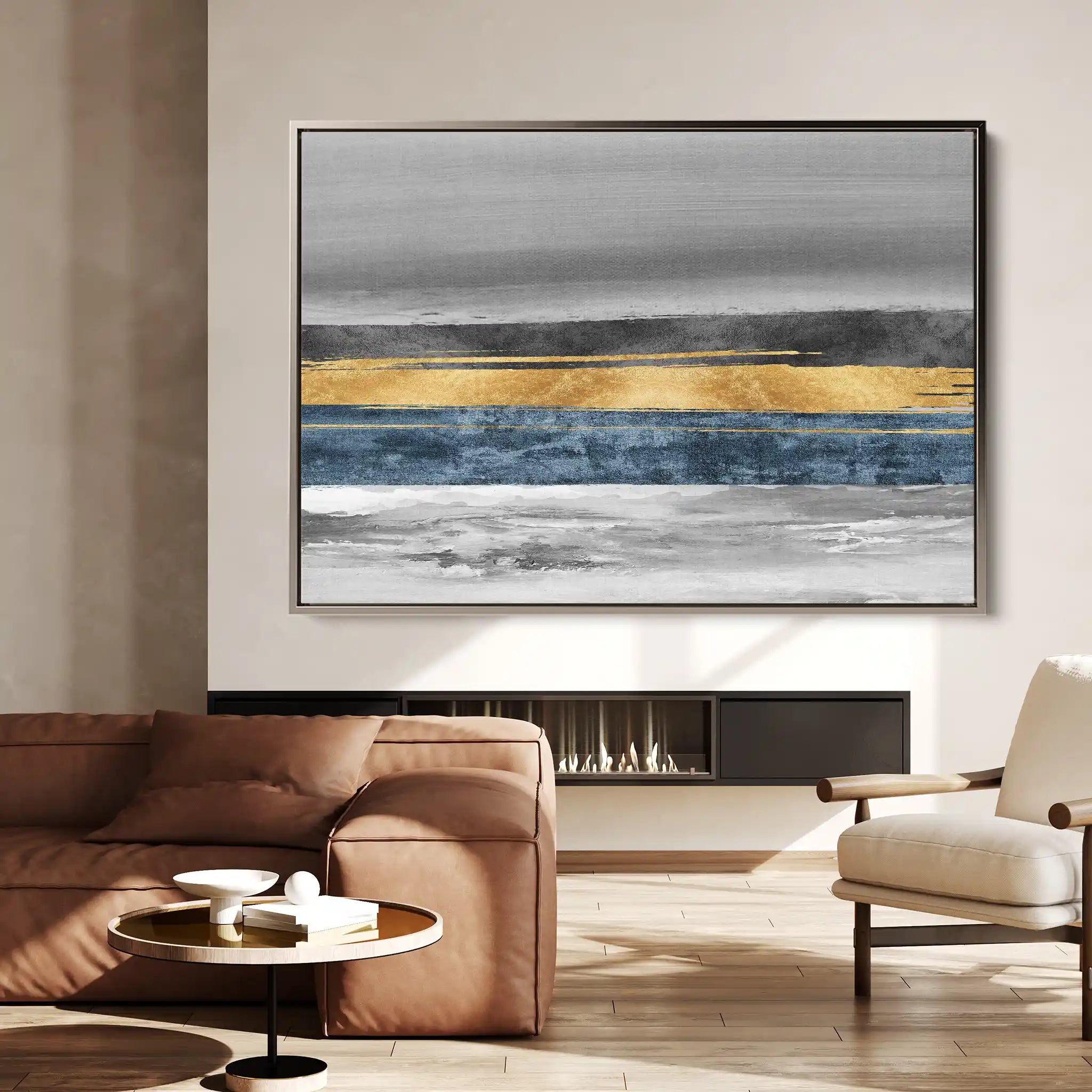 Abstract 088 Canvas Art 60 x 40 cm / Stretched on hidden frame
