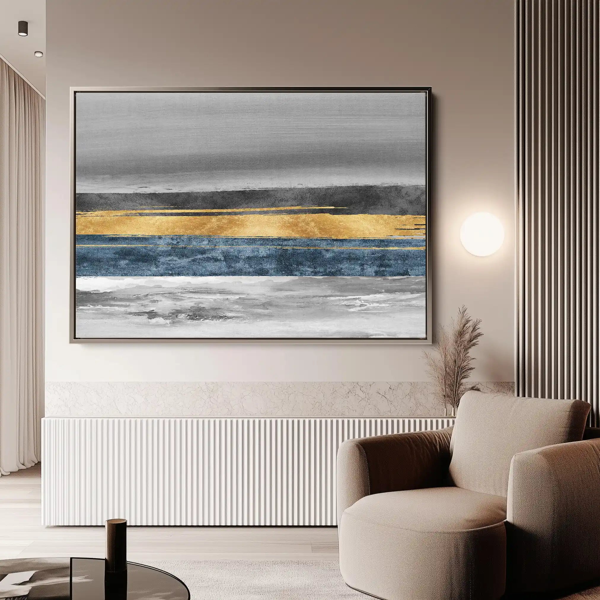Abstract 088 Canvas Art 60 x 40 cm / Stretched on hidden frame