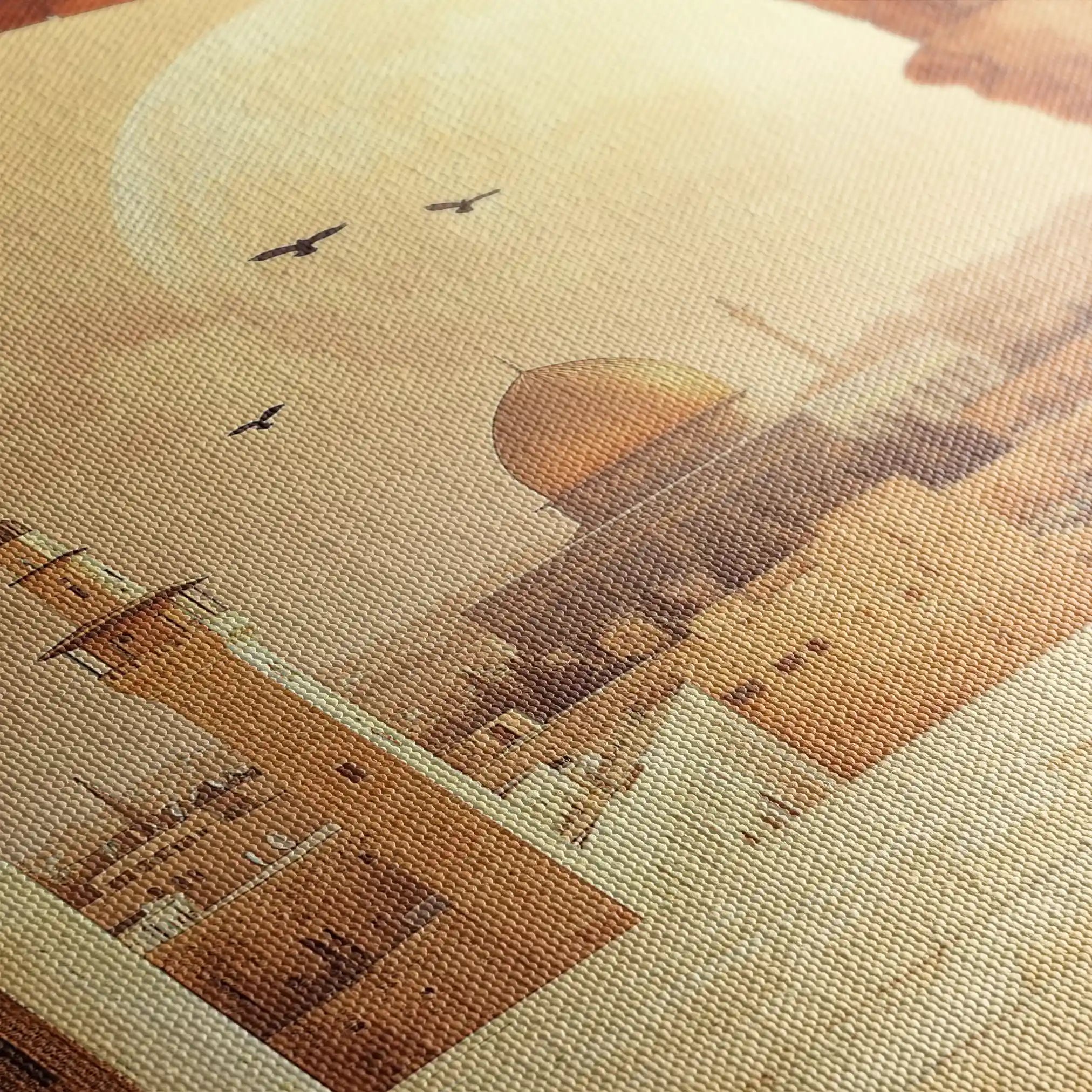 Palestine 088 Canvas Art 90 x 60 cm / Stretched on hidden frame