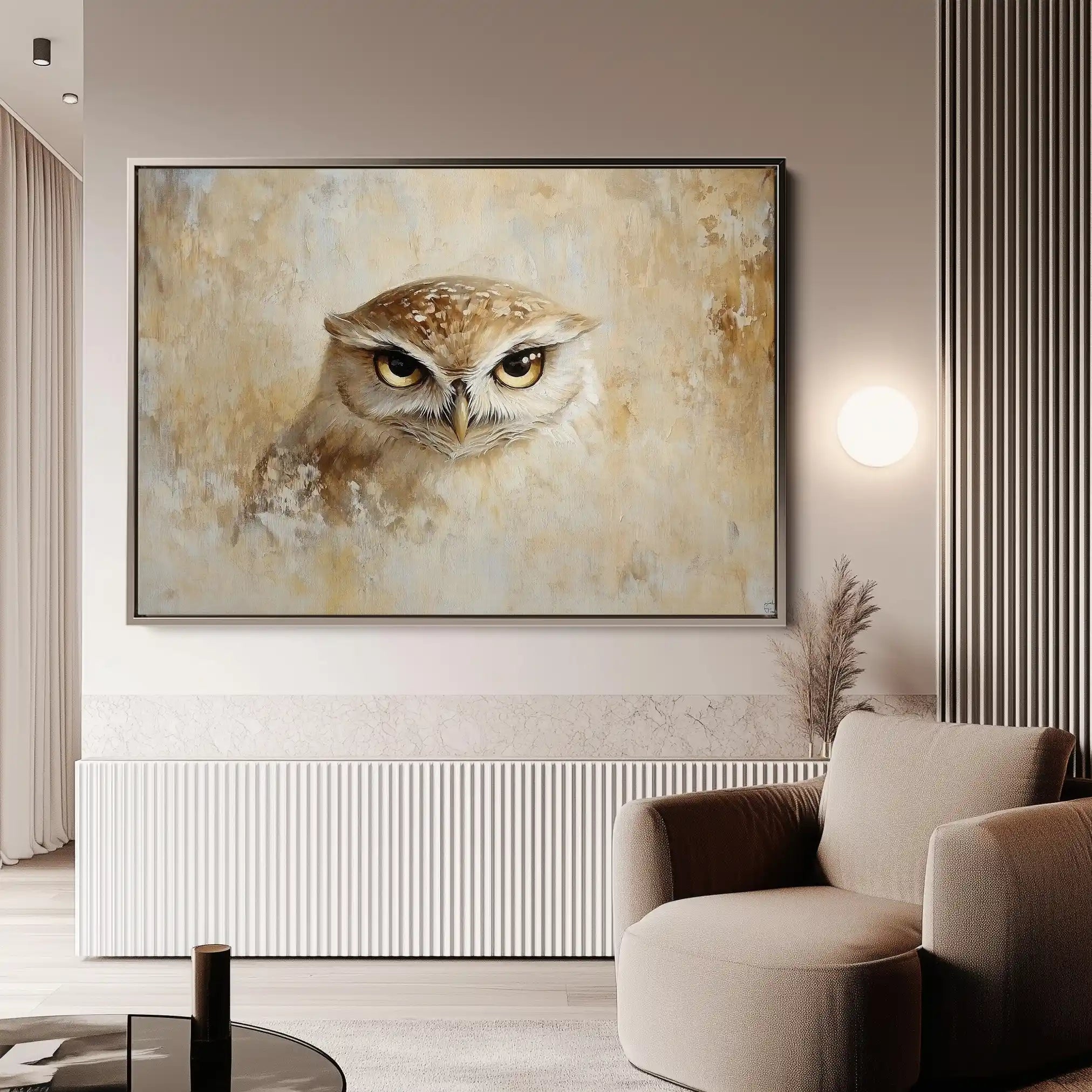 Animals 089 Canvas Art 90 x 60 cm / Stretched on hidden frame