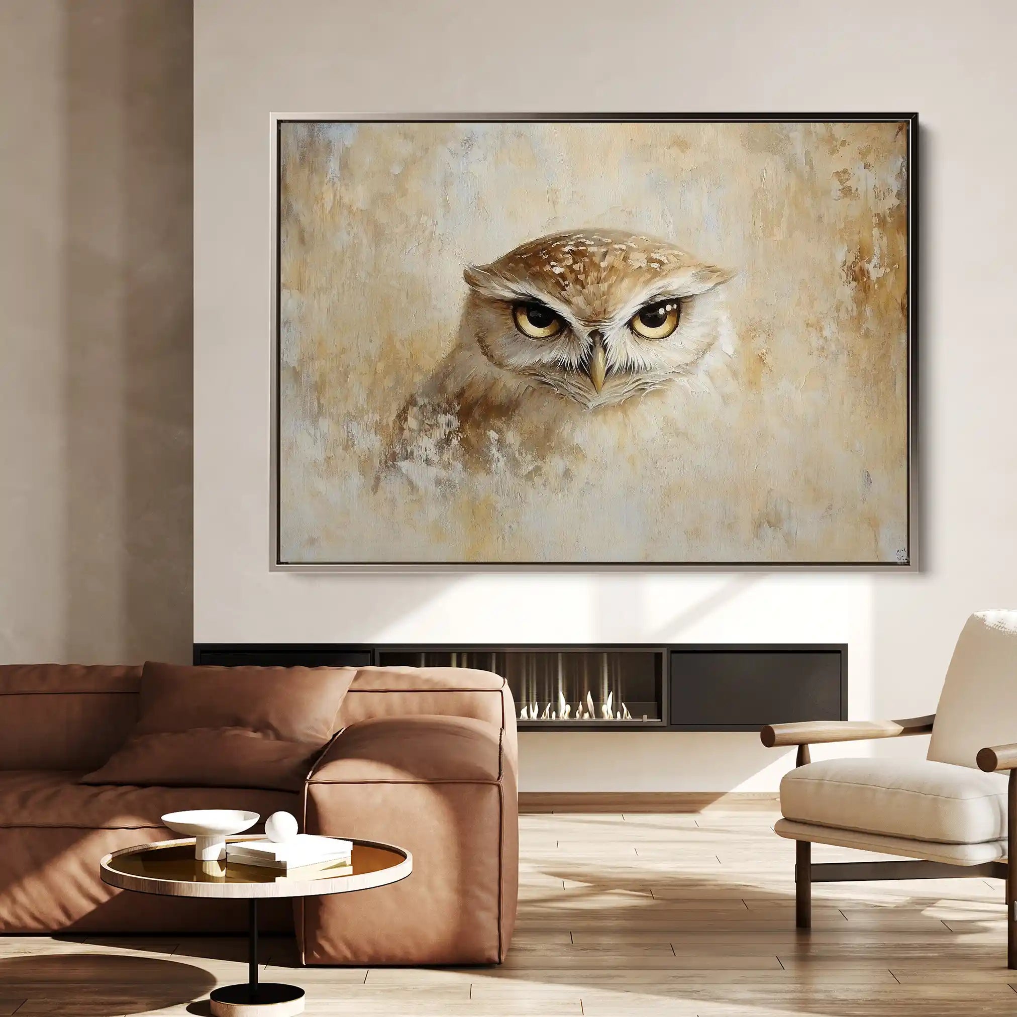Animals 089 Canvas Art 90 x 60 cm / Stretched on hidden frame
