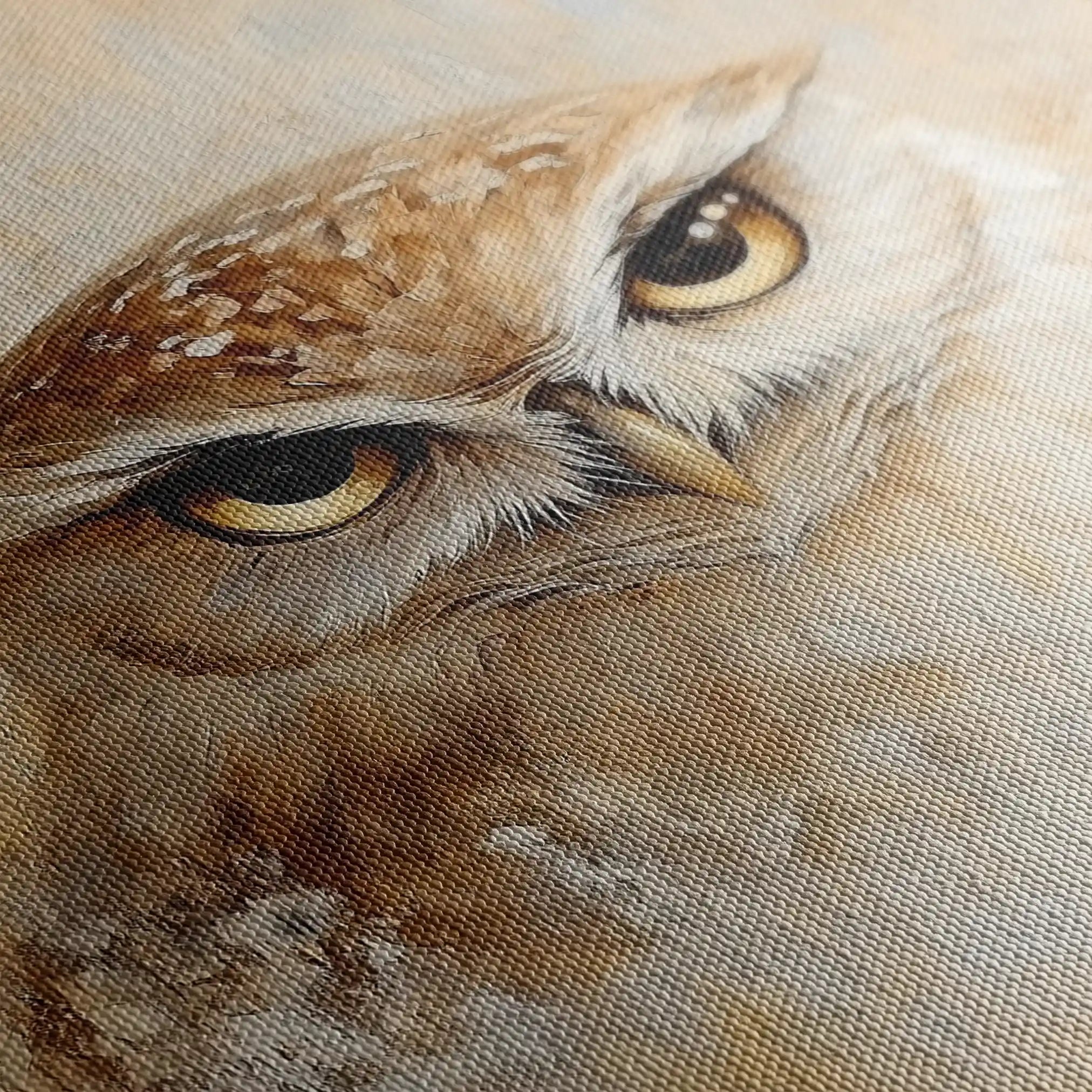 Animals 089 Canvas Art 90 x 60 cm / Stretched on hidden frame