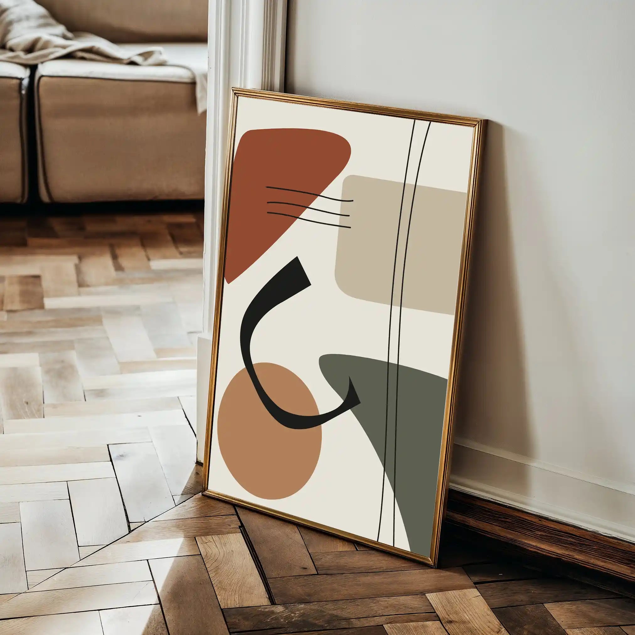 Boho 089 Canvas Art 90 x 60 cm / Stretched on hidden frame