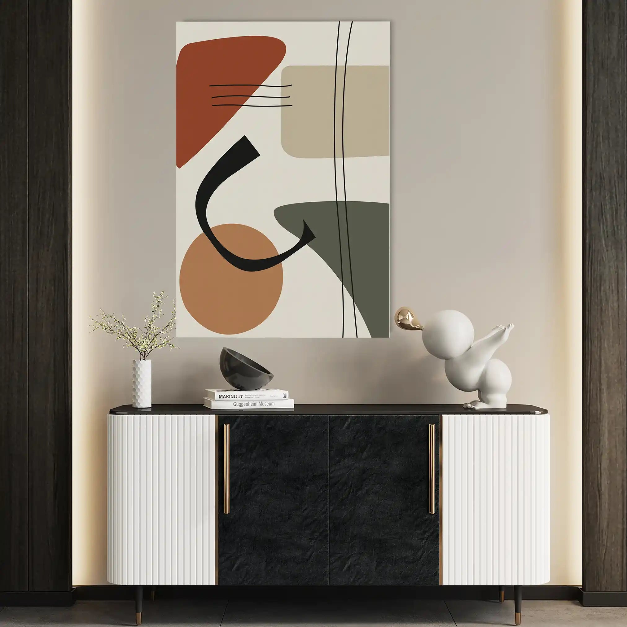 Boho 089 Canvas Art 90 x 60 cm / Stretched on hidden frame