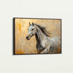 Horses 089 Canvas Art 90 x 60 cm / Stretched on hidden frame